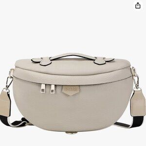 Crossbody Bum Bag in Cream, NWOT